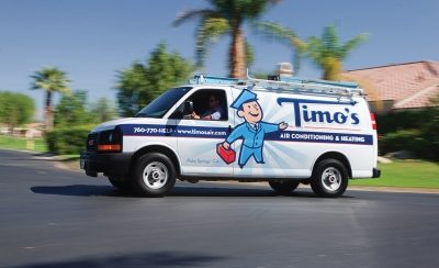 We completed the Timo's Air rebranding in 2011. Since then their business has doubled.