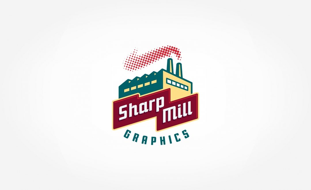 Logo for a signage and graphics company.