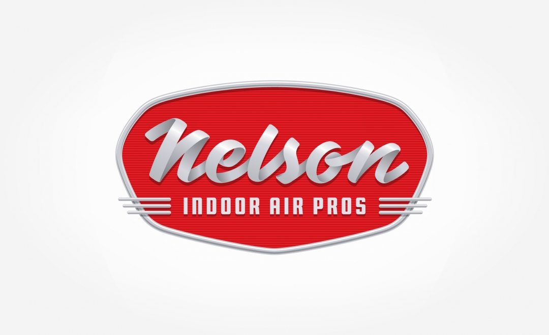 Vintage styled logo design for HVAC contractor in Bixby, OK.