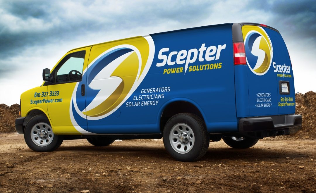 Fleet design for electrical contractor vehicles in Stowe, PA.