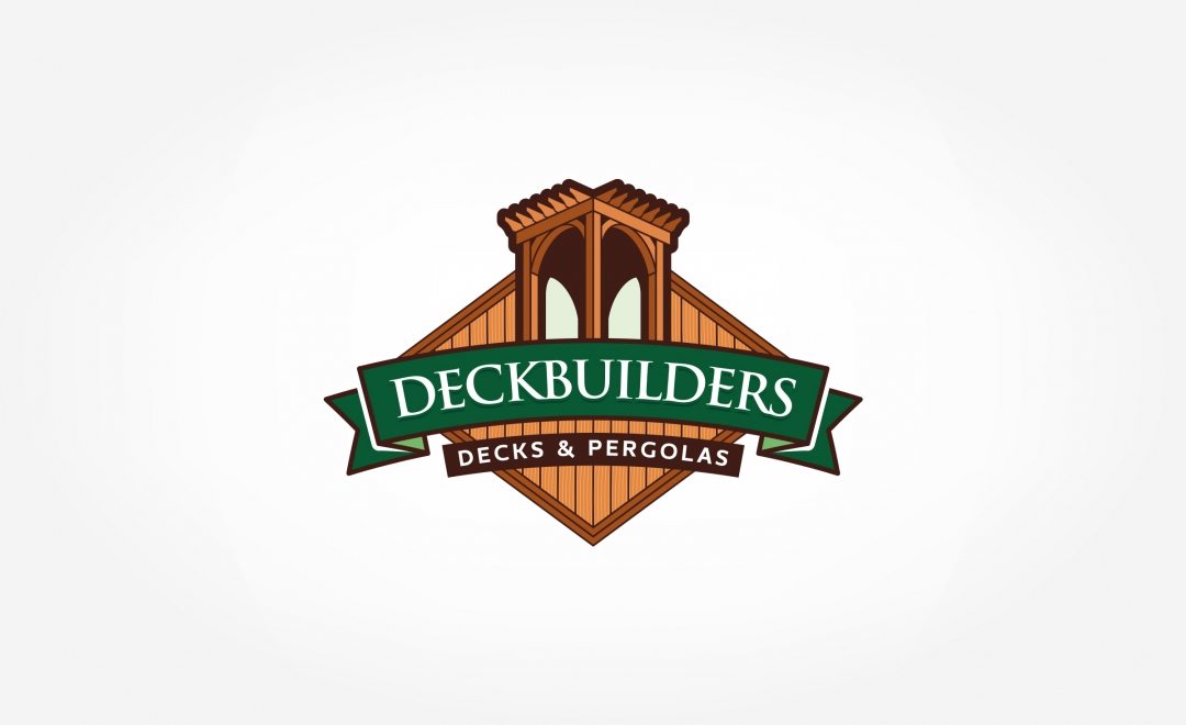 Logo design and brand development for a deck building and outdoor feature contractor located in Madison, AL.