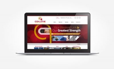 Web design for security services located in Roselle Park, NJ.