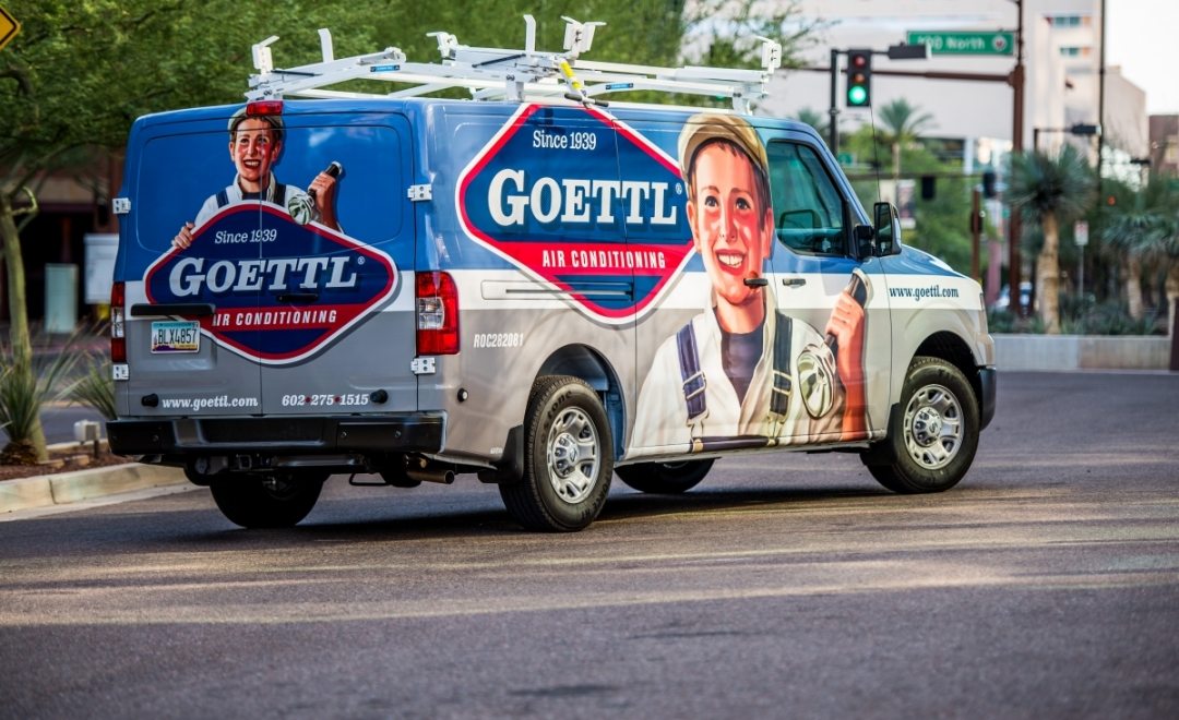 hvac truck wraps, fleet branding, hvac marketing