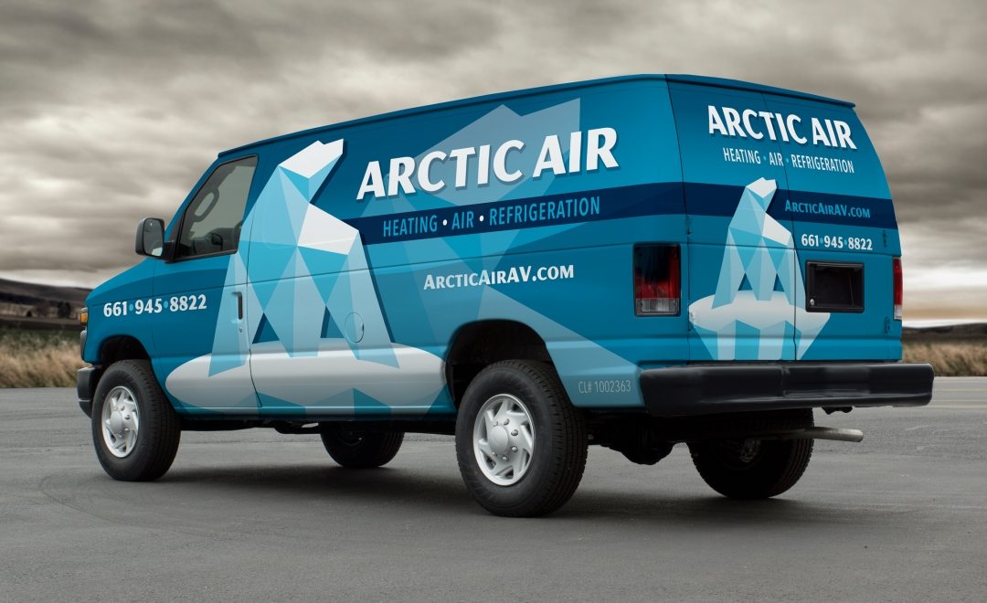 arctic air vehicle wrap design