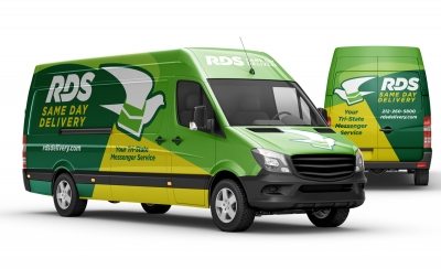 RDS Same Day Delivery Vehicle Wrap