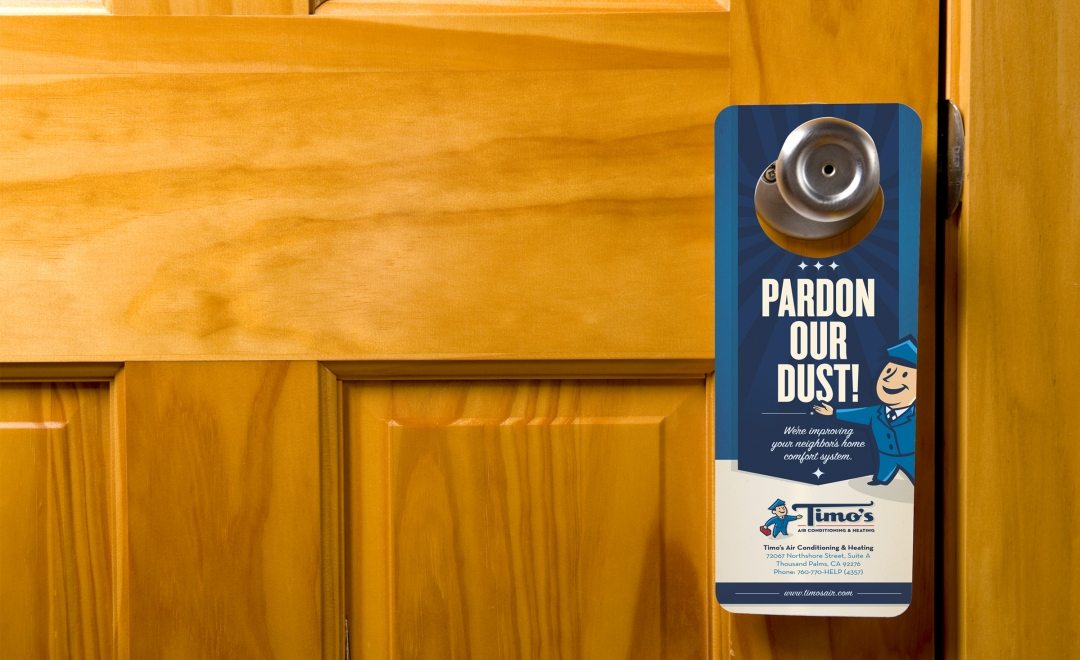 Door hangers design and printing