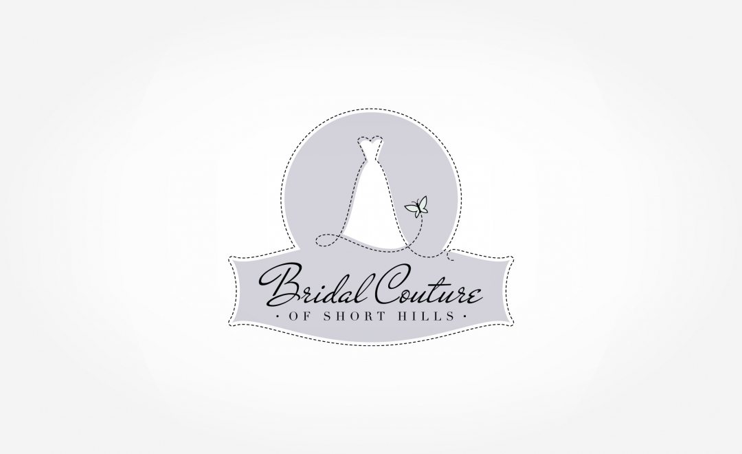 Logo and brand design for a full service bridal salon in New Jersey.