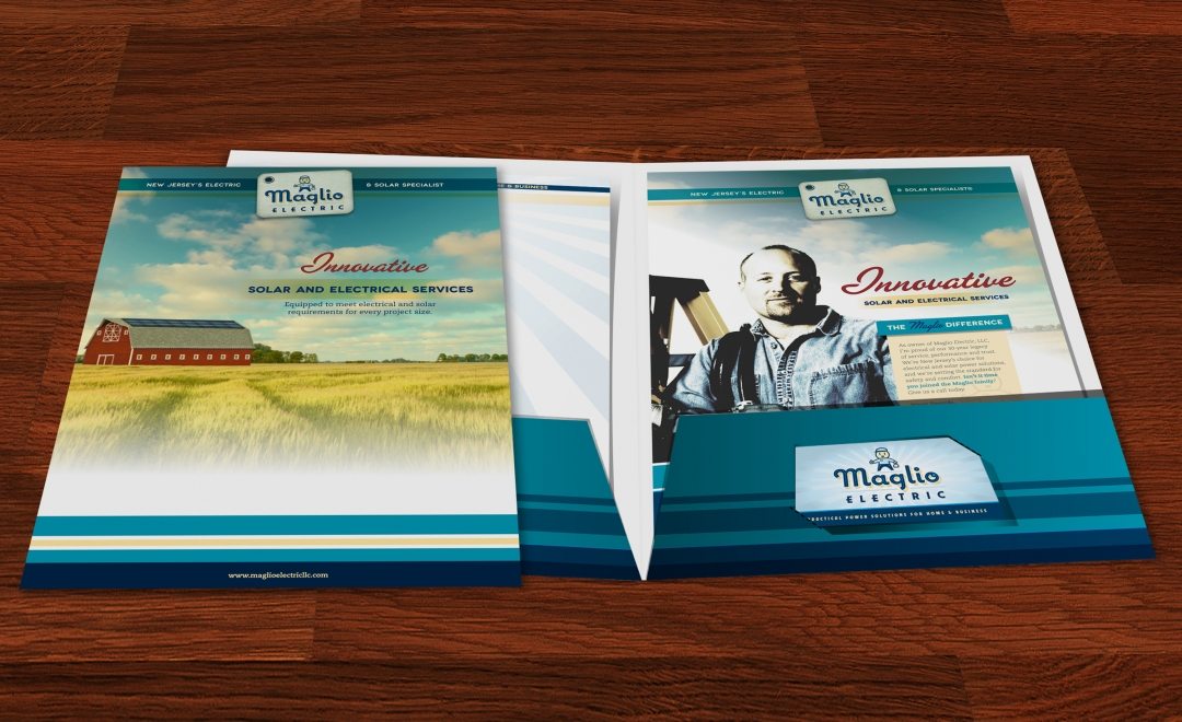 Pocket folder design and printing