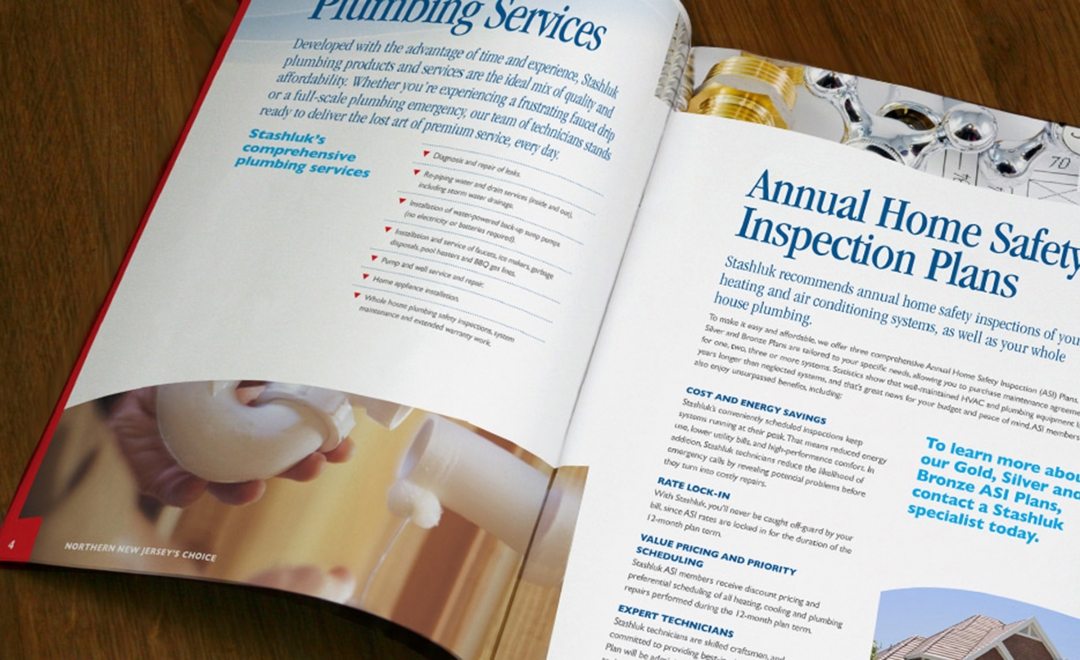 Collateral and brochure design, copywriting and printing